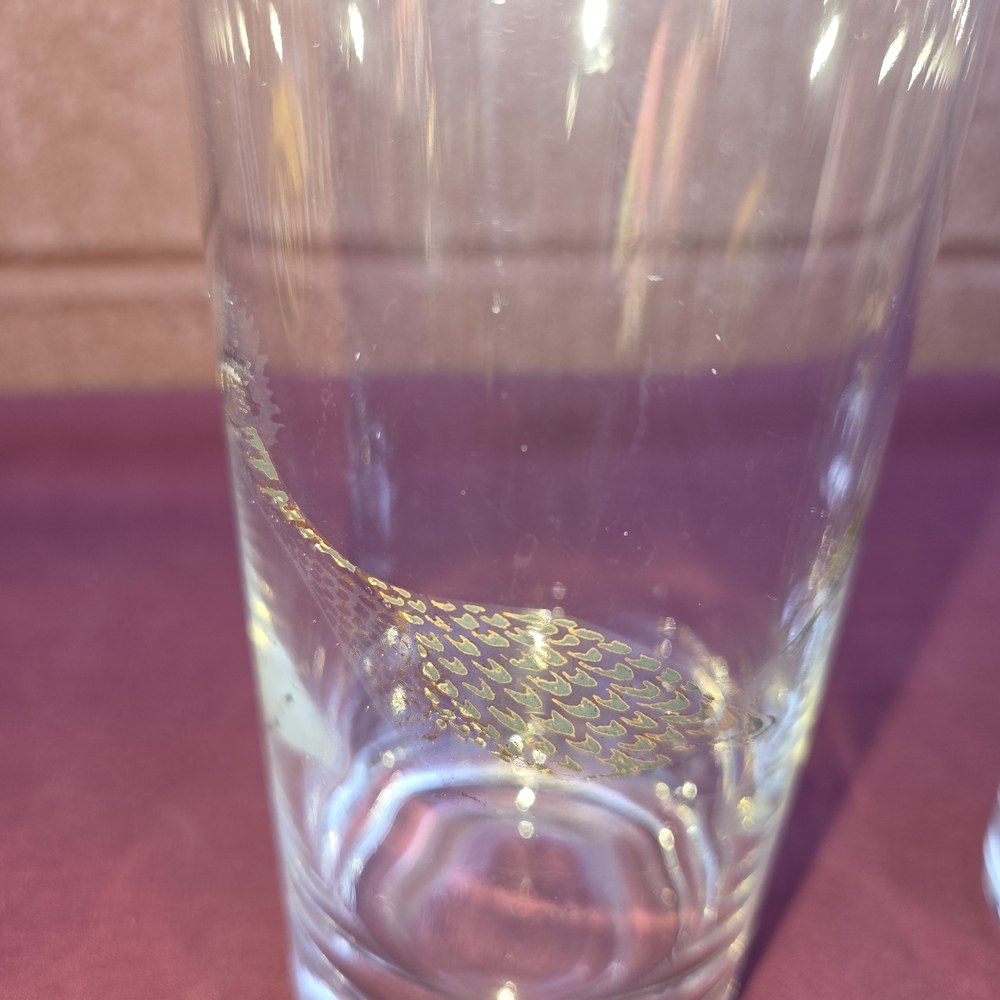 Vintage Courox Roadrunner Set Of 3 Glasses Pre-owned - Picture 6 of 8